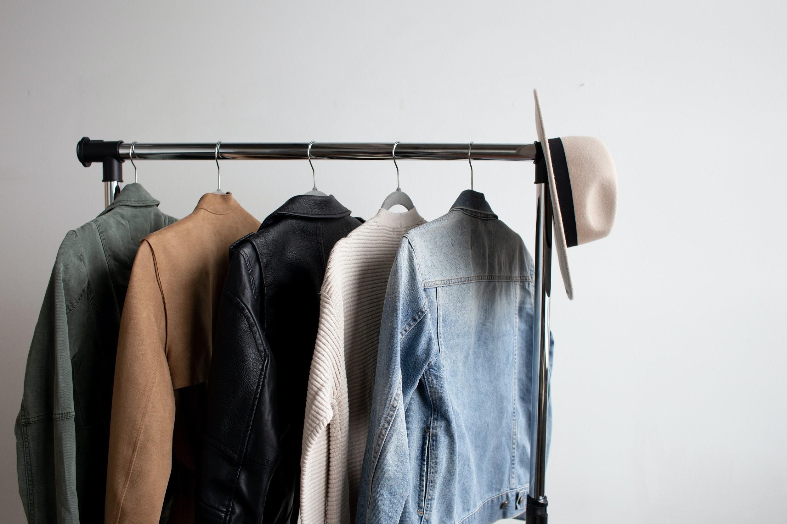 A Simple Wardrobe with Coats